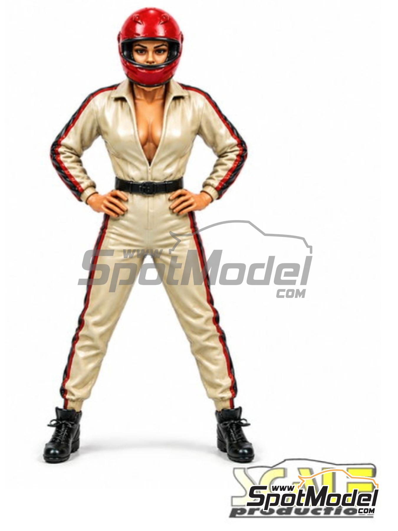 Scale Production TMF24078: Figure 1/24 scale - Racing Girl #2 (ref